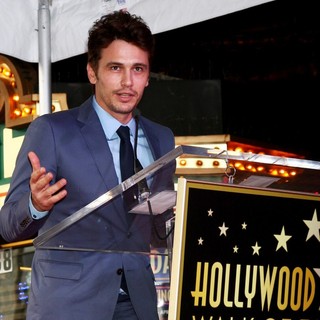 James Franco in James Franco Is Honoured with A Hollywood Star on The Hollywood Walk of Fame