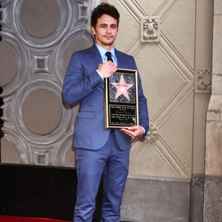 James Franco in James Franco Is Honoured with A Hollywood Star on The Hollywood Walk of Fame