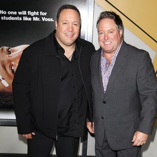 Kevin James, Allan Loeb in Here Comes the Boom New York Premiere