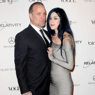 Jesse James, Kat Von D in Art Of Elysium's 4th Annual Heaven Charity Gala - Arrivals