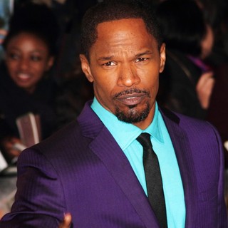 Jamie Foxx in The UK Premiere of Django Unchained - Arrivals