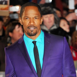 Jamie Foxx in The UK Premiere of Django Unchained - Arrivals