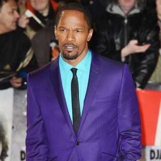 Jamie Foxx in The UK Premiere of Django Unchained - Arrivals