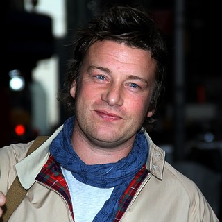 Jamie Oliver in Celebrities Arriving at The Ed Sullivan Theater for The Late Show with David Letterman