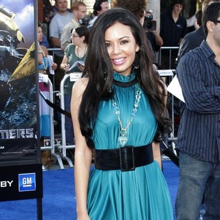 Janel Parrish in Los Angeles Premiere of Transformers
