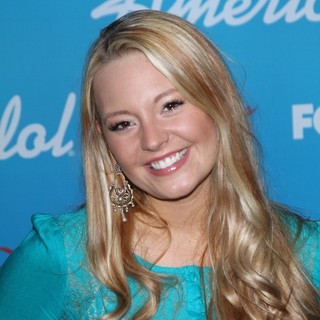 Janelle Arthur in FOX's American Idol Finalists Party