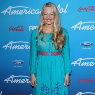 Janelle Arthur in FOX's American Idol Finalists Party