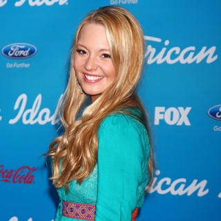 Janelle Arthur in FOX's American Idol Finalists Party
