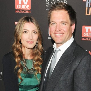 Bojana Jankovic, Michael Weatherly in TV Guide Hot List Party