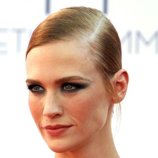 January Jones in 64th Annual Primetime Emmy Awards - Arrivals