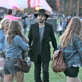 Jared Leto, 30 Seconds to Mars in Celebrities at The 2012 Coachella Valley Music and Arts Festival - Day 1