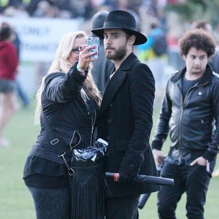 Jared Leto, 30 Seconds to Mars in Celebrities at The 2012 Coachella Valley Music and Arts Festival - Day 1
