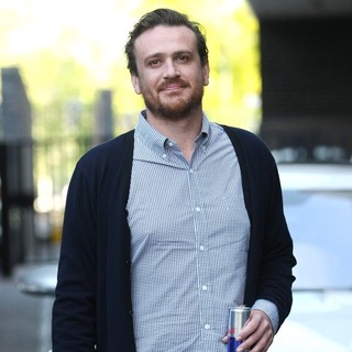 Jason Segel in Jason Segel Leaves The ITV Studios After Appearing on Daybreak