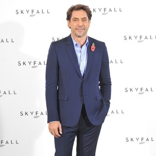 Javier Bardem in The 23rd James Bond Movie Photocall