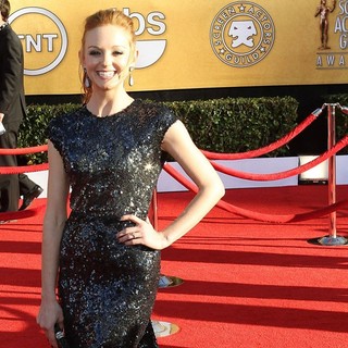 Jayma Mays in The 18th Annual Screen Actors Guild Awards - Arrivals