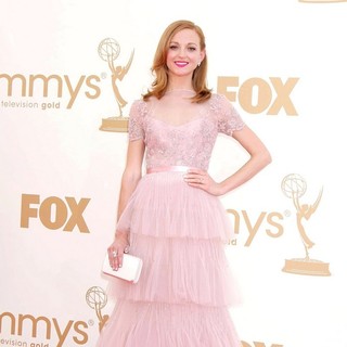Jayma Mays in The 63rd Primetime Emmy Awards - Arrivals