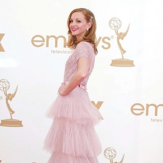 Jayma Mays in The 63rd Primetime Emmy Awards - Arrivals