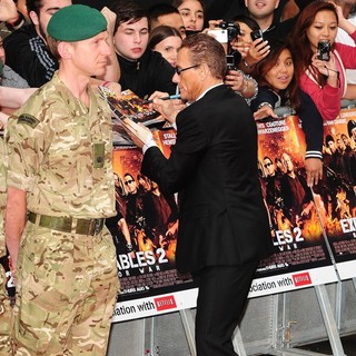 Jean-Claude Van Damme in The Expendables 2 UK Premiere - Arrivals