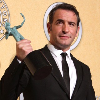 Jean Dujardin in The 18th Annual Screen Actors Guild Awards - Press Room