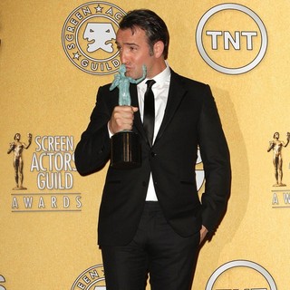 Jean Dujardin in The 18th Annual Screen Actors Guild Awards - Press Room