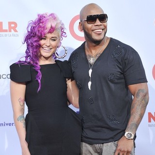 StayC Jenedo, Flo Rida in 2012 NCLR ALMA Awards - Arrivals