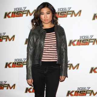 Jenna Ushkowitz in 102.7 KIIS FM's Jingle Ball 2011 - Arrivals