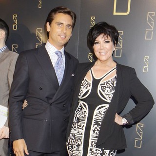 Scott Disick, Kris Jenner in The RYU Restaurant Grand Opening