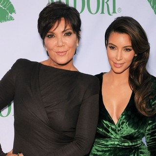 Kris Jenner, Kim Kardashian in Kim Kardashian Hosts The Midori Makeover Parlour