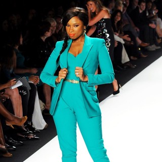Jennifer Hudson in Mercedes-Benz New York Fashion Week Spring-Summer 2013 - Project Runway
