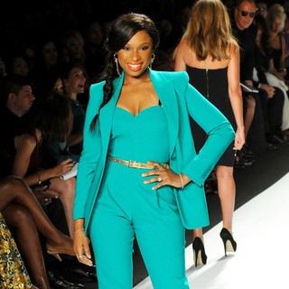 Jennifer Hudson in Mercedes-Benz New York Fashion Week Spring-Summer 2013 - Project Runway