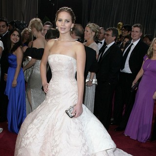 Jennifer Lawrence in The 85th Annual Oscars - Red Carpet Arrivals