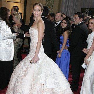 Jennifer Lawrence in The 85th Annual Oscars - Red Carpet Arrivals