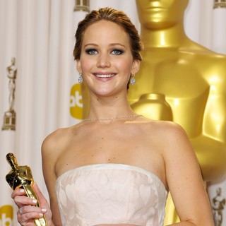 Jennifer Lawrence in The 85th Annual Oscars - Press Room