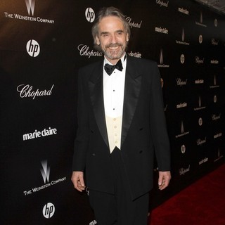 Jeremy Irons in The Weinstein Company 2012 Golden Globe After Party