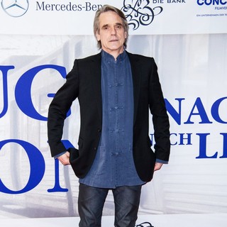 Jeremy Irons in The Premiere of Nachtzug nach Lissabon