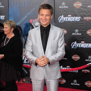 Jeremy Renner in World Premiere of The Avengers - Arrivals