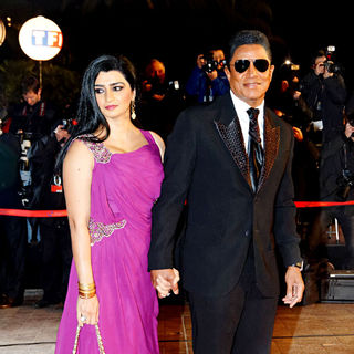 Halima Rashid, Jermaine Jackson in NRJ Music Awards 2011 Ceremony - Arrivals