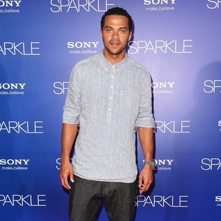 Jesse Williams in The Los Angeles Premiere of Sparkle - Inside Arrivals