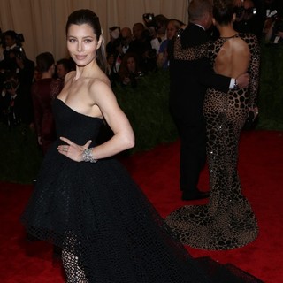 Jessica Biel in PUNK: Chaos to Couture Costume Institute Gala