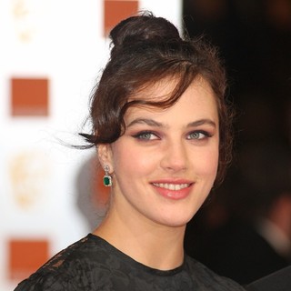 Jessica Brown Findlay in Orange British Academy Film Awards 2012 - Arrivals
