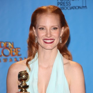 Jessica Chastain in 70th Annual Golden Globe Awards - Press Room