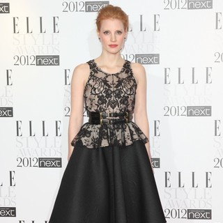 Jessica Chastain in The Elle Style Awards 2012 - Arrivals