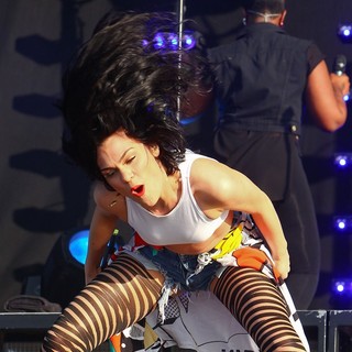 Jessie J in Barclaycard Wireless Festival 2012 - Day 3