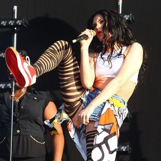 Jessie J in Barclaycard Wireless Festival 2012 - Day 3