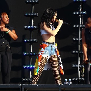 Jessie J in Barclaycard Wireless Festival 2012 - Day 3