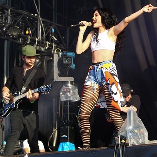 Jessie J in Barclaycard Wireless Festival 2012 - Day 3