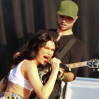 Jessie J in Barclaycard Wireless Festival 2012 - Day 3