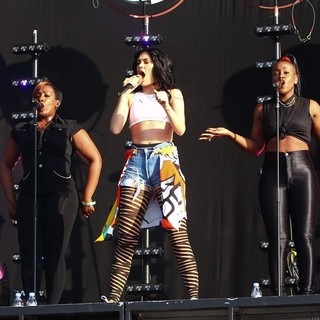Jessie J in Barclaycard Wireless Festival 2012 - Day 3
