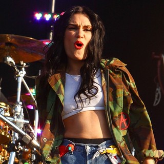 Jessie J in Barclaycard Wireless Festival 2012 - Day 3