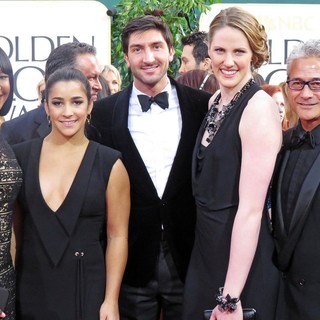 Carmelita Jeter, Aly Raisman, Evan Lysacek, Missy Franklin, Greg Louganis in 70th Annual Golden Globe Awards - Arrivals